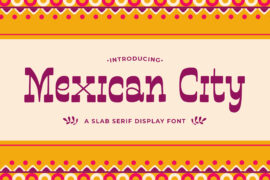 Mexican City Free Trial Font