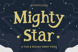 Mighty Star Free Trial Font
