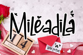 Mileadila Font