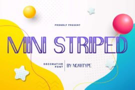 Mini Striped Demo Font