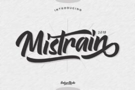 Mistrain Font