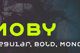 Moby Font Family