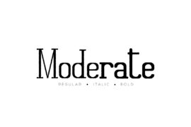 Moderate Demo Font Family