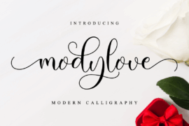 Modylove Font