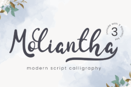 Moliantha – Personal Use Font