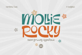 Mollie Rocky DEMO Font