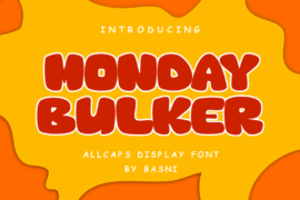 MondayBulkers Font