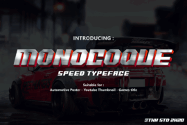 MONOCOQUE Font