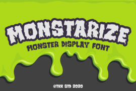 MONSTARIZE Font