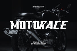 Motorace Demo Font Family