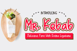 Mr. Kebab Demo Font