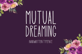 Mutual Dreaming Font