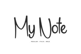 My Note Demo Font Family