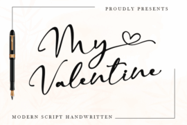 My Valentine – Personal Use Font