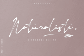 Naturaliste Font
