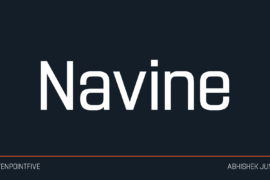 Navine Demo Font