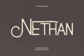 Nethan Demo Font