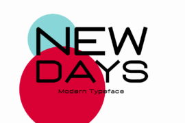 NewDays Font