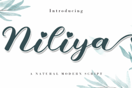 Niliya Font