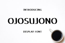 Ojosujono Font