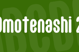 Omotenashi 2 Font