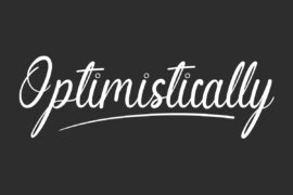 Optimistically Demo Font