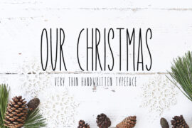 Our Christmas Font