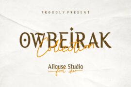 Owbeirak Sri Demo Font Family