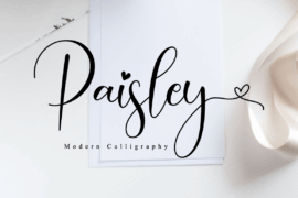 Paisley Font