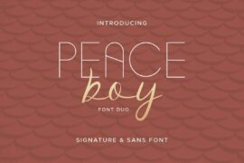 Peace Boy Demo Font Family