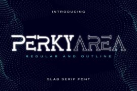 Perky Area Demo Font Family