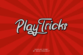 Play Tricks Demo Font