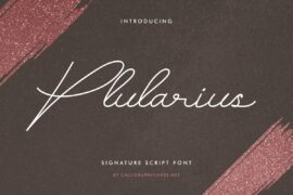Plularius Demo Font