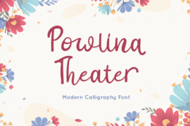 Powlina Theater – Personal Use Font