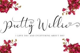 Pretty Willie Font Family