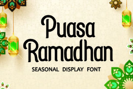 Puasa Ramadhan Font