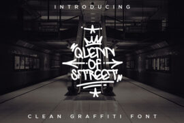 QuennOfStreet Demo Font