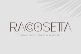 Raccosetta Font