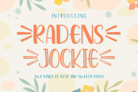 Radens Jockie Font