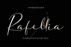 Rafellia Font