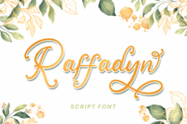 Raffadyn – Personal Use Font