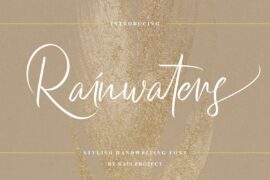 Rainwaters Demo Font