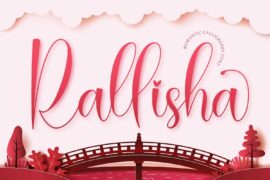 Rallisha Demo Font