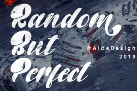 Random But Perfect Font Family