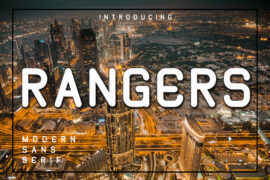 RANGERS – Personal Use Font