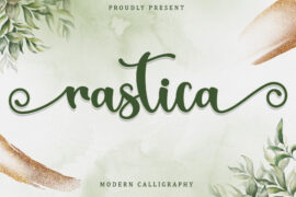 Rastica – Personal Use Font