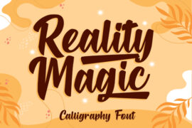 Reality Magic Font