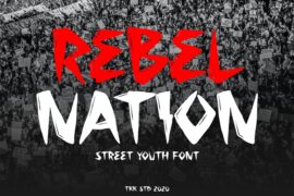 REBEL Nation Font