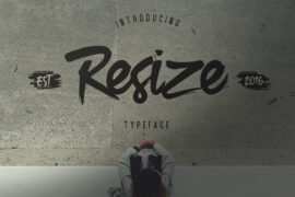 Resize regular Font