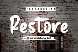 Restore Personal Font